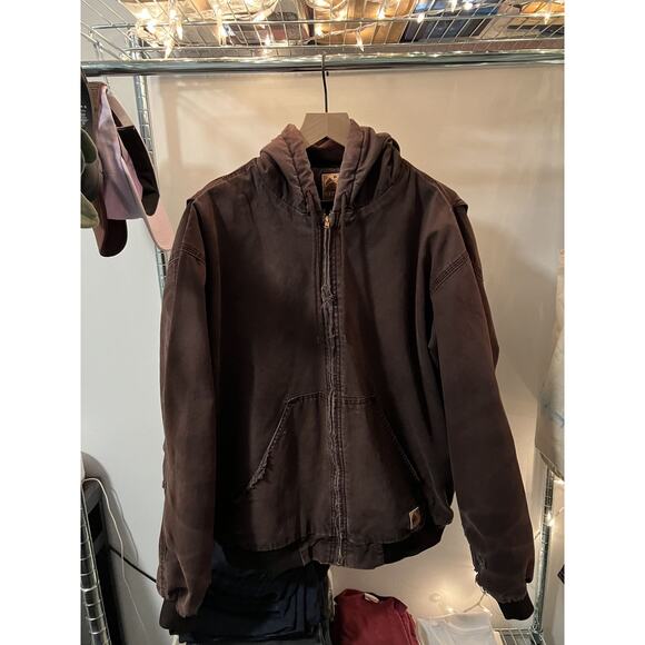 Carhartt brown Work coat men’s XL - Picture 1 of 7